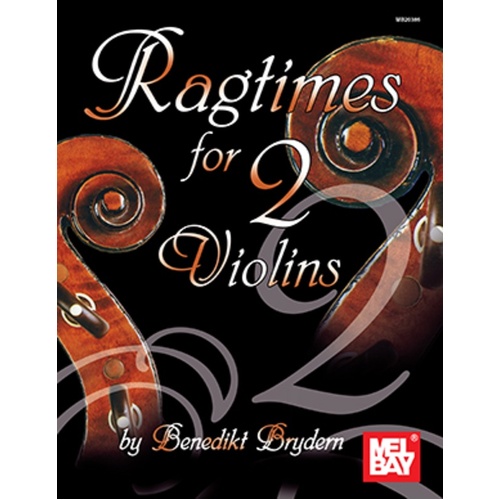 Ragtimes For 2 Violins (Softcover Book)