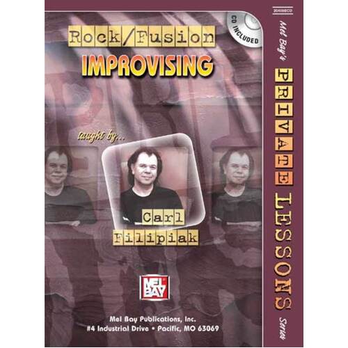Rock/Fusion Improvising Book/CD 