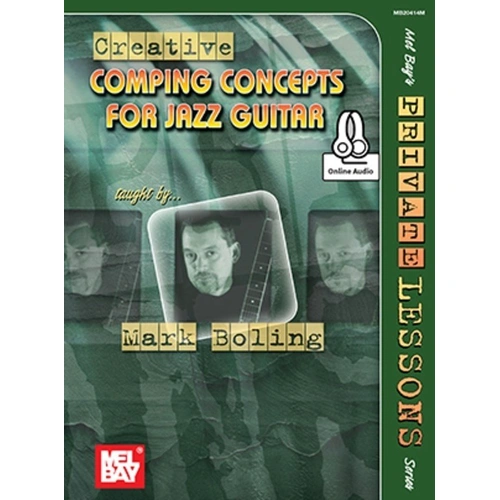 Creative Comping Concepts for Jazz Guitar Book with Online Audio