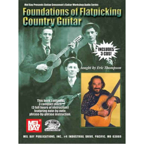 Foundations Of Flatpicking Country Guitar (Softcover Book/CD)