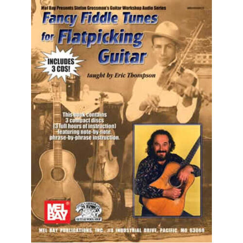 Fancy Fiddle Tunes For Flatpicking Guitar (Softcover Book/CD)