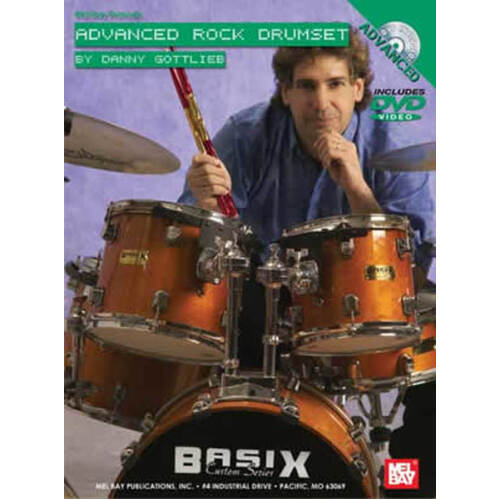 Advanced Rock Drumset (Softcover Book/DVD) Book