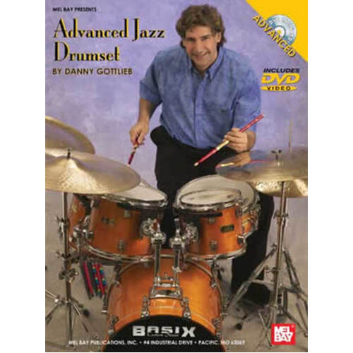 Advanced Jazz Drumset (Softcover Book/DVD) Book