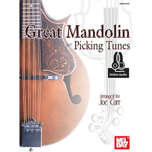 Great Mandolin Picking Tunes Book/Oa (Softcover Book/Online Audio) Book