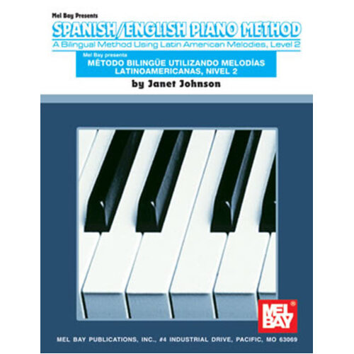 Spanish English Piano Metod Lev 2 Book