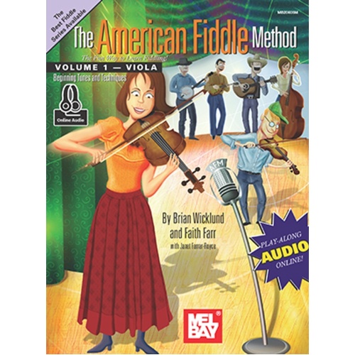 American Fiddle Method For Viola Volume 1 Book/Oa (Softcover Book/Online Audio) Book