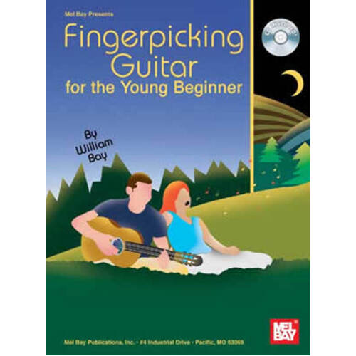 Fingerpicking Guitar For The Young Beginner Softcover Book/CD