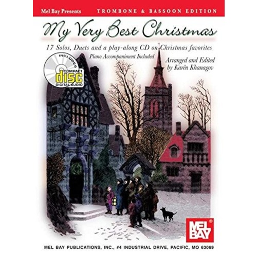 My Very Best Christmas Trombone And Bassoon Softcover Book/CD