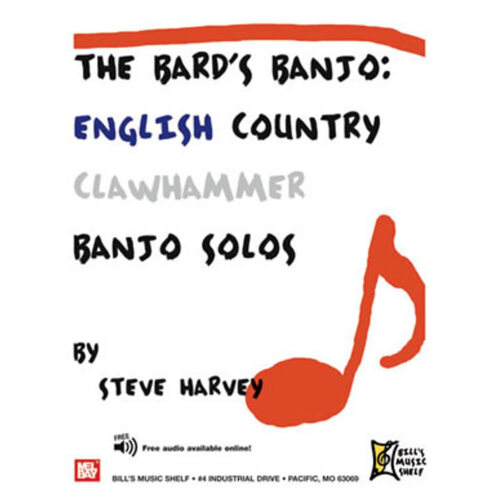Bards Banjo English Country Clawhammer Banjo Solos Book