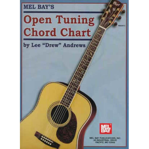 Open Tuning Chord Chart Book