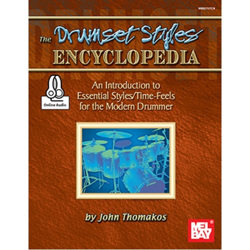 Drum Set Styles Encyclopedia Book/CD Book