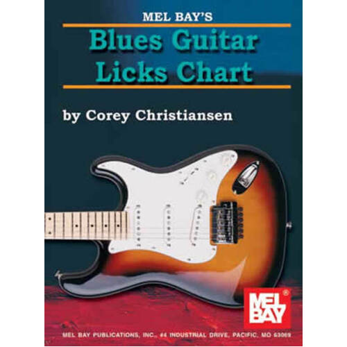 Blues Guitar Licks Chart Book