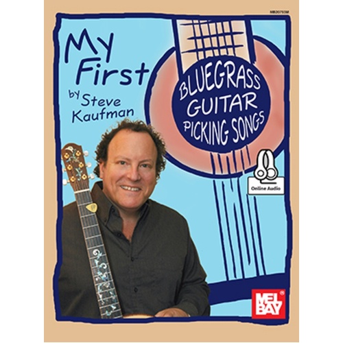 My First Bluegrass Guitar Picking Songs Softcover Book/CD