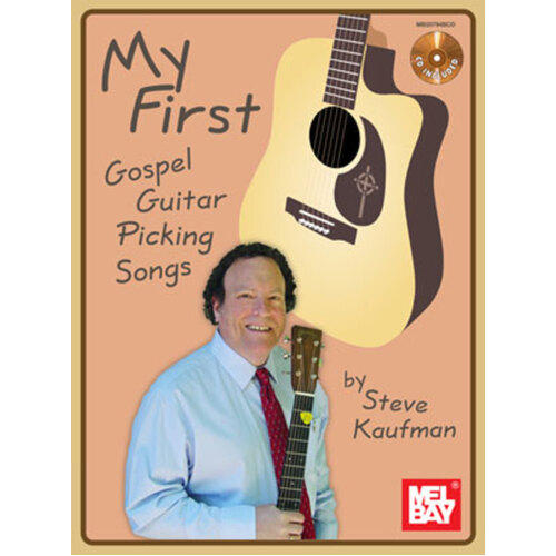 My First Gospel Guitar Picking Songs Softcover Book/CD