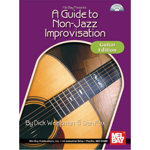 A Guide To Non Jazz Improvisation Guitar Softcover Book/CD