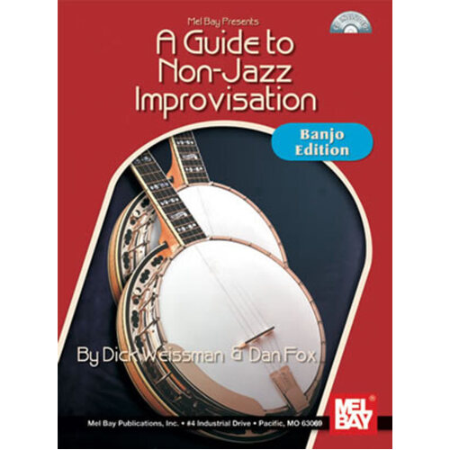 A Guide To Non Jazz Improvisation Banjo Softcover Book/CD
