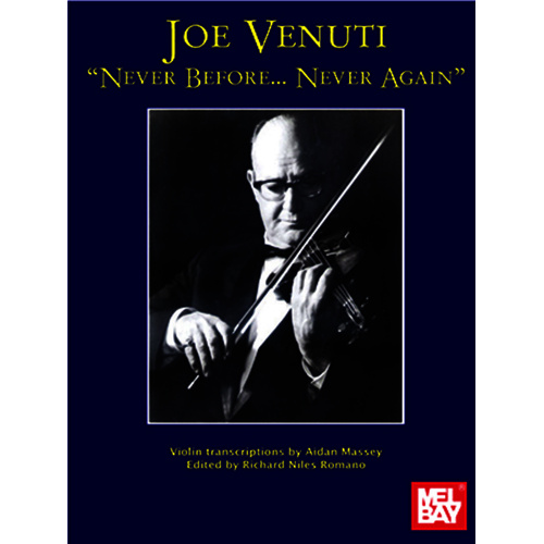 Joe Venuti Never Beofre Never Again Book/CD 