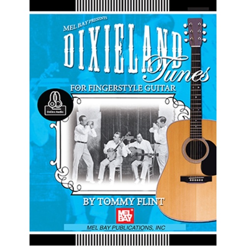 Dixieland Tunes For Fingerstyle Guitar Book/CD Book
