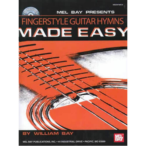 Fingerstyle Guitar Hymns Made Easy (Softcover Book/CD)