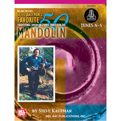 Favorite 50 Mandolin Tunes N-S Book/Oa (Softcover Book/Online Audio) Book