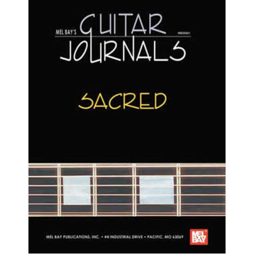 Guitar Journals Sacred Book