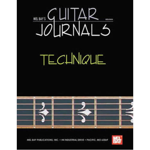 Guitar Journals Technique Book
