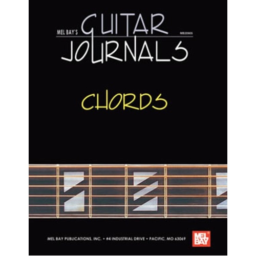 Guitar Journals Chords by Mel Bay Publications