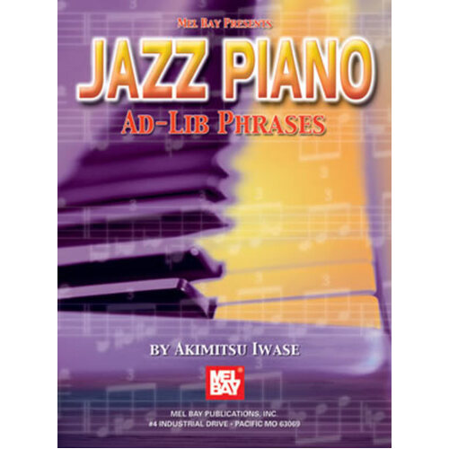 Jazz Piano Ad Lib Phrases Book