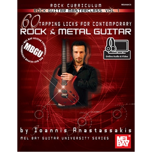 Mbgu Rock Guitar Masterclass Vol 1 Book/Oa/Ov Book