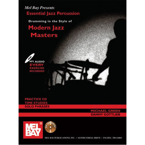 Essential Jazz Drum Style Mod Jazz Masters Book/CD Book