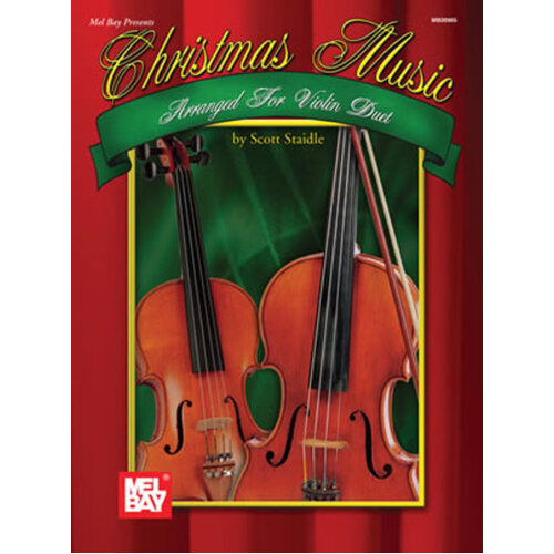 Christmas Music Arranged For Violin Duet Book