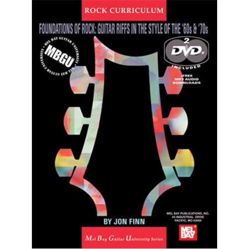 Mbgu Rock Curriculum: Foundations Of Rock - Guitar (Softcover Book/CD)