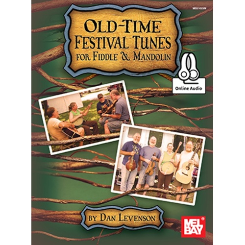 Old Time Festival Tunes For Fiddle/Mandolin Book/CD Book
