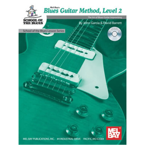 Blues Guitar Method Level 2 Book/CD Book