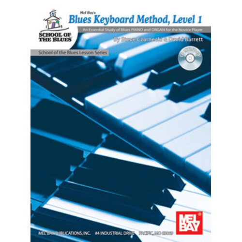 Blues Keyboard Method Level 1 Softcover Book/CD