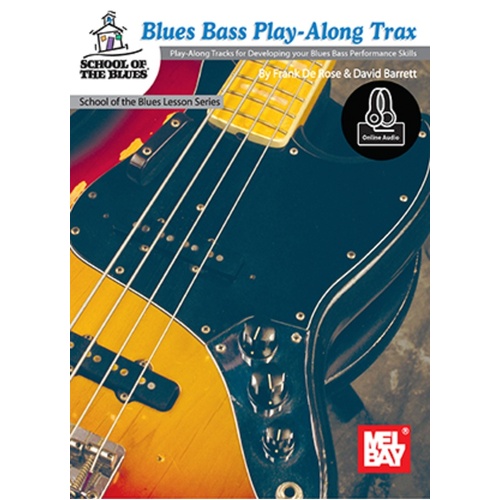 Blues Bass Play-Along Trax Book/Oa (Softcover Book/Online Audio) Book