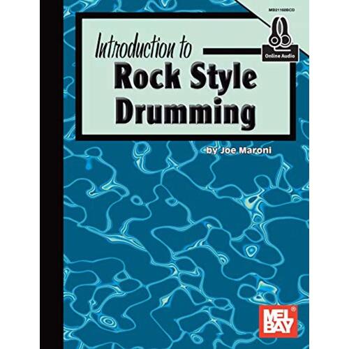 Introduction To Rock Style Drumming Softcover Book/CD