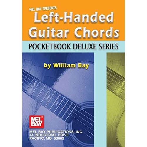 Left Handed Guitar Chords Pocketbook Deluxe Series (Softcover Book)