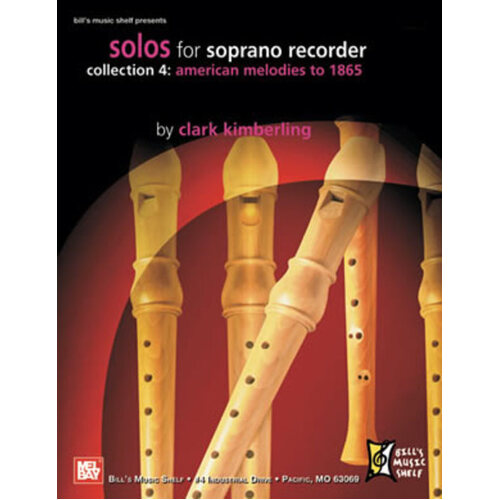 Solos For Soprano Recorder Collection 4 Book