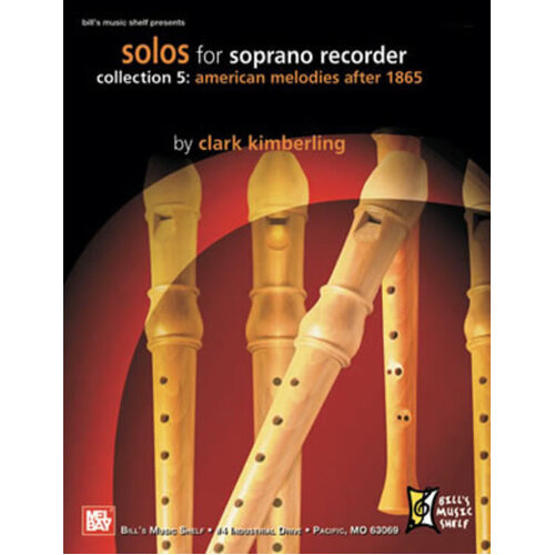 Solos For Soprano Recorder Collection 5 Book