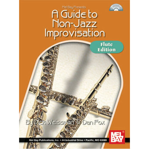 A Guide To Non Jazz Improvisation Flute Edition Softcover Book/CD