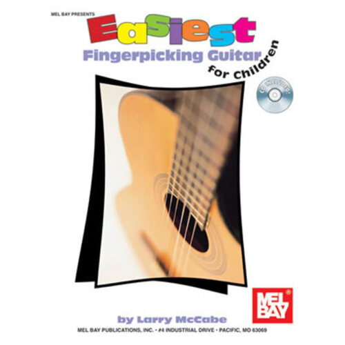 Easiest Fingerpicking Guitar For Children Book/CD Book