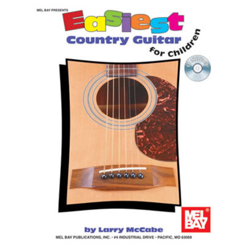 Easiest Country Guitar For Children Book/CD Book