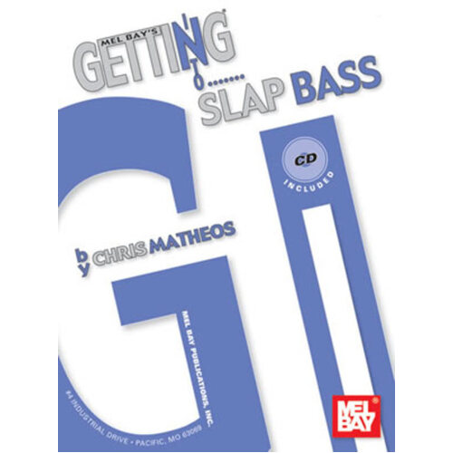 Getting Into Slap Bass Softcover Book/CD