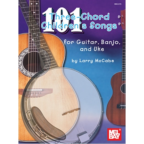 101 Three Chord Childrens Songs For Guitar (Softcover Book)