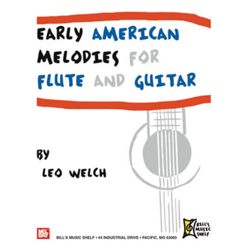 Early American Melodies For Flute And Guitar Book