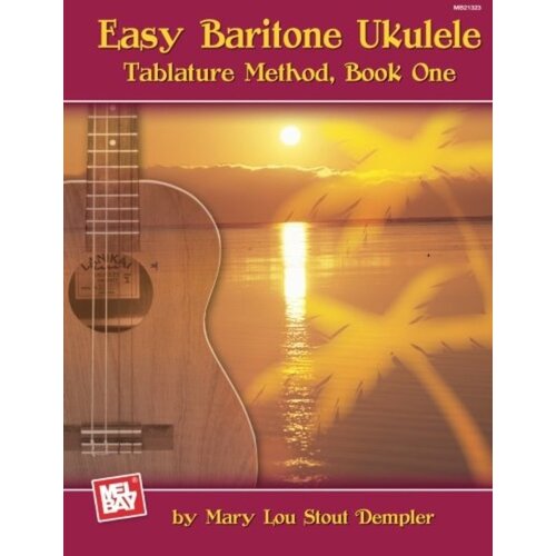 Easy Baritone Ukulele Tablature Method Bk 1
