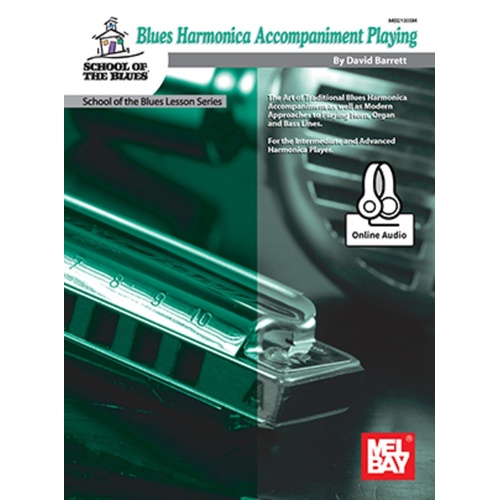 Blues Harmonica Accompaniment Playing Book/Online Audio (Softcover Book/Online Audio) Book