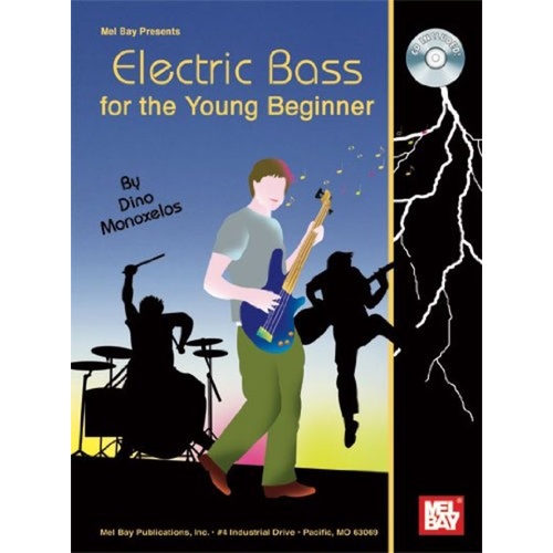Electric Bass For The Young Beginner Softcover Book/CD