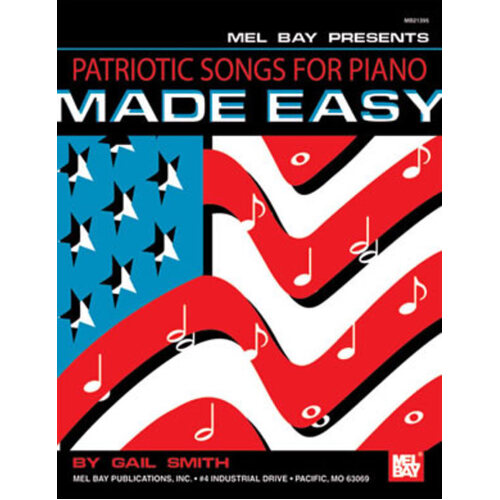 Patriotic Songs For Piano Made Easy Book